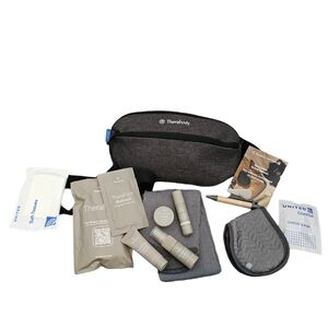 United Airlines Business Polaris Therabody Amenity Kit Fanny‎ Pack